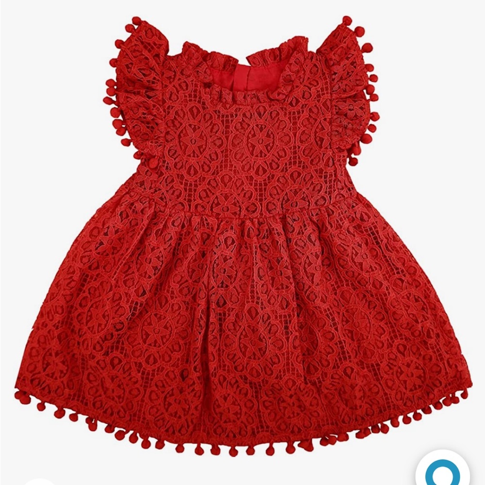 SOLD.Baby girl lace dress - Picture 5 of 5
